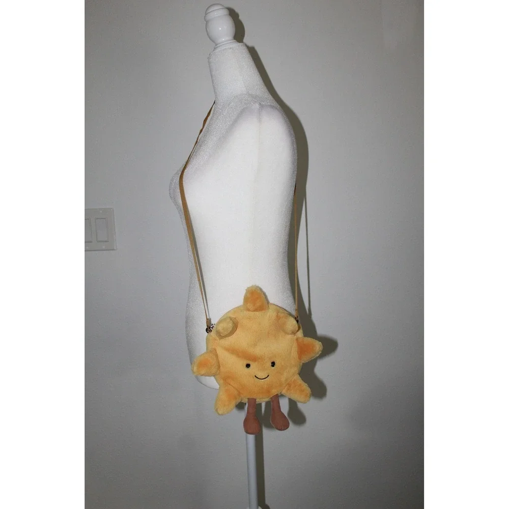 Jellycat Amuseables Retired Sun Bag Yellow Plush Crossbody Novelty Purse Kids